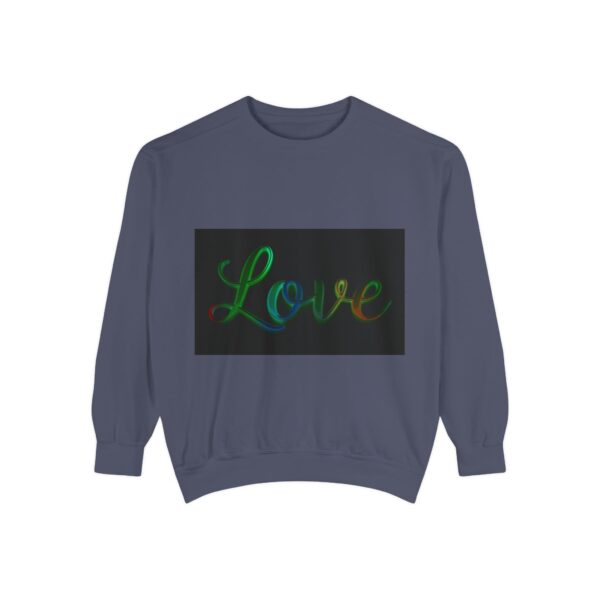 Sweatshirt Unisex with our inspirational  "Love" 'light in darkness' Design!! Faith Apparel Gospel Fashion Jumper, Pullover - Image 35
