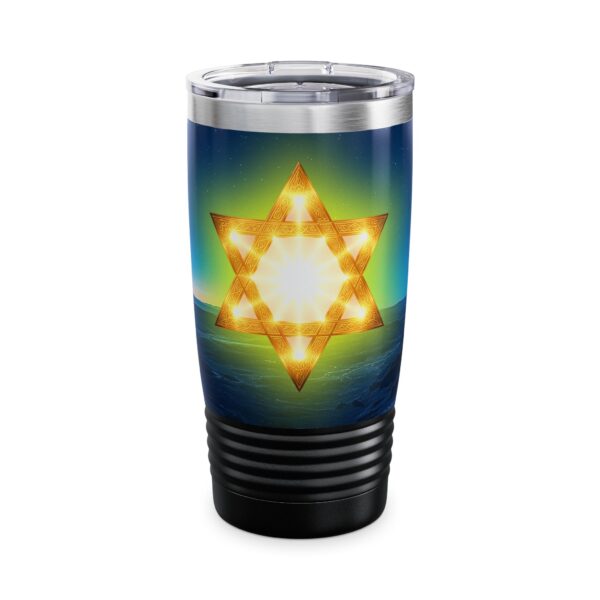 Our 'Star of David over Israel' Tumbler | 20oz Inspirational Travel Mug, Motivational Drinkware, Perfect for Gifting - Image 11