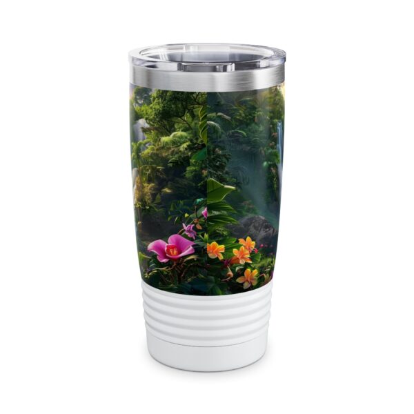 Our inspirational 'Philippine Waterfall' Tumbler | 20oz Inspirational Travel Mug, Motivational Drinkware, Perfect for Gifting - Image 4