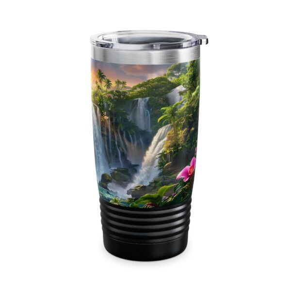 Our inspirational 'Philippine Waterfall' Tumbler | 20oz Inspirational Travel Mug, Motivational Drinkware, Perfect for Gifting - Image 14