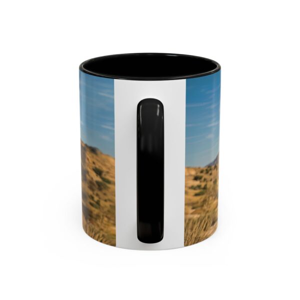 Our inspirational "Just Jesus" Ceramic Accent Coffee Mug Design is Perfect for Wedding Gifts, Inspirational Decor - Image 4