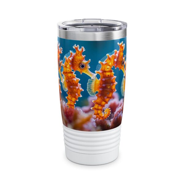 Our 'Seahorses' Tumbler | 20oz Inspirational Travel Mug, Motivational Drinkware, Perfect for Gifting