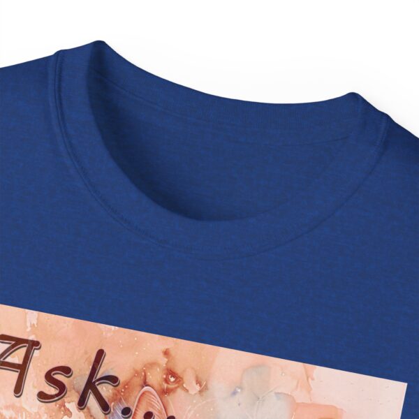 Our "Ask ...and ye shall receive" Matt 7:7 featuring a Maine Coon Cat asking for a treat! Vintage Christian Faith Apparel Unisex Cotton T-Shirt, Thoughtful Quote, Philippians 4:8 - Image 44