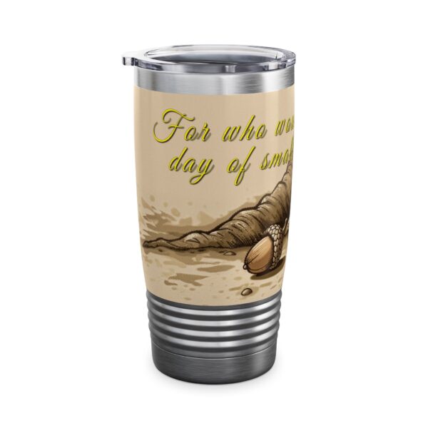 Our inspirational  'Day of Small Beginnings' from Zech 4:10 Tumbler | 20oz Inspirational Travel Mug, Motivational Drinkware, Perfect for Gifting - Image 8