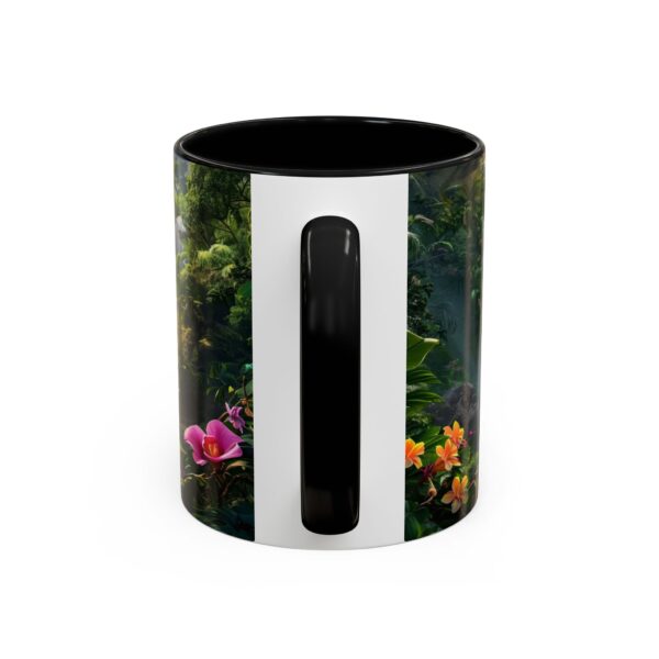Our inspirational 'Philippine Waterfall' Ceramic Accent Coffee Mug Design is Perfect for Wedding Gifts, Inspirational Decor - Image 4