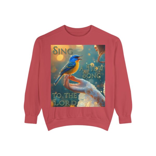 Sweatshirt Unisex Inspirational our 'Song Bird' "Sing a New Song" design! Christian Apparel, Faith-Based Comfort, Jumper, Gift for Believers - Image 32