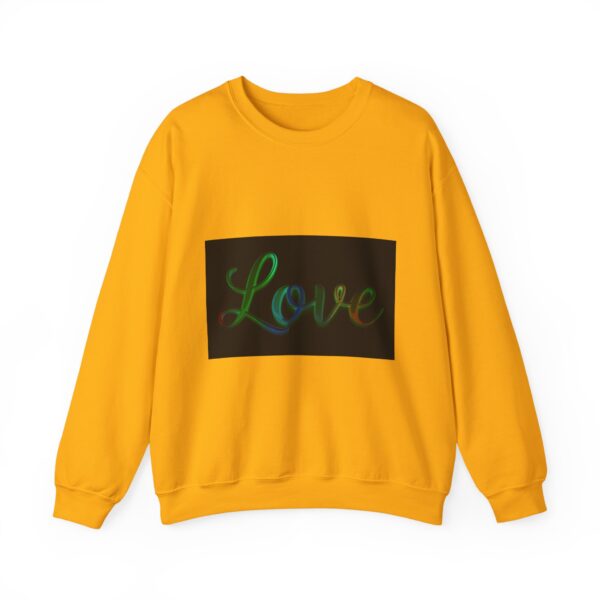 Crewneck Sweatshirt-with our inspirational "Love" 'light in darkness' Design!! Vintage Inspired Faith Apparel, Gospel Fashion Unisex Heavy - Image 13