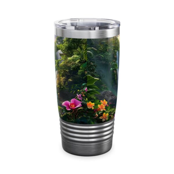Our inspirational 'Philippine Waterfall' Tumbler | 20oz Inspirational Travel Mug, Motivational Drinkware, Perfect for Gifting - Image 9