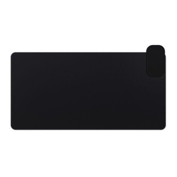 LED + Wireless Charger Gaming Mouse Pad with our inspirational 'Soaring Eagle' and Psalm 103:5 'your youth is renewed like the eagles' design. Backlit Charger Gaming Desk Accessory - Image 8