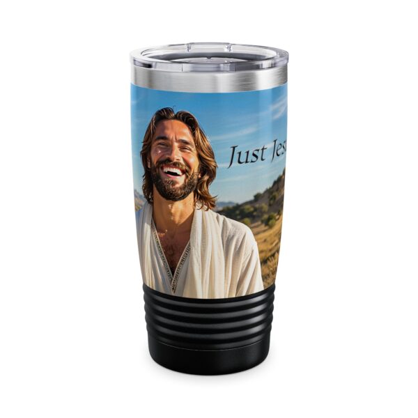 Our inspirational "Just Jesus" Design Tumbler | 20oz Inspirational Travel Mug, Motivational Drinkware, Perfect for Gifting - Image 11