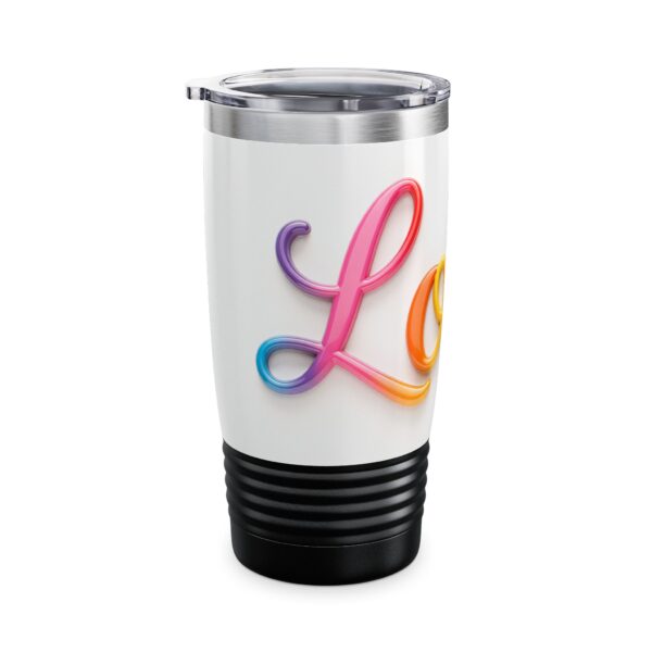 Our inspirational "Love" Design Tumbler | 20oz Inspirational Travel Mug, Motivational Drinkware, Perfect for Gifting - Image 12
