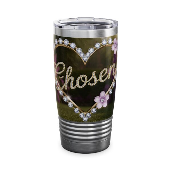 Our "Beloved" 'Diamond Ring Heart' Tumbler | 20oz Inspirational Travel Mug, Motivational Drinkware, Perfect for Gifting - Image 7