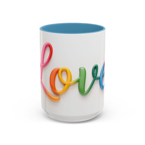 Our inspirational "Love" Ceramic Accent Coffee Mug Design is Perfect for Wedding Gifts, Inspirational Decor - Image 37