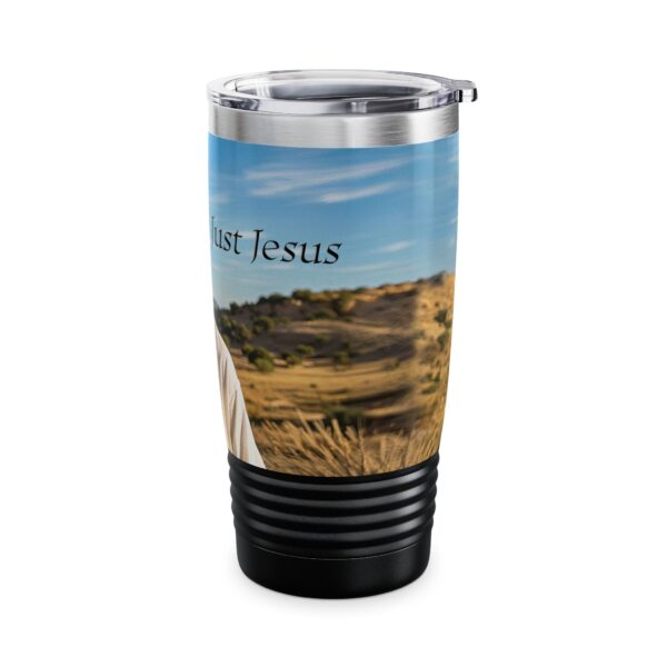 Our inspirational "Just Jesus" Design Tumbler | 20oz Inspirational Travel Mug, Motivational Drinkware, Perfect for Gifting - Image 14