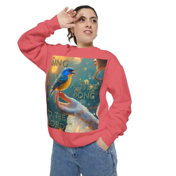 Sweatshirt Unisex Inspirational our 'Song Bird' "Sing a New Song" design! Christian Apparel, Faith-Based Comfort, Jumper, Gift for Believers - Image 31