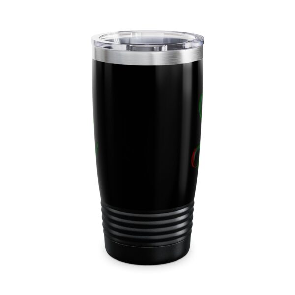 Our inspirational "Love" 'light in darkness' Design Tumbler | 20oz Inspirational Travel Mug, Motivational Drinkware, Perfect for Gifting - Image 13