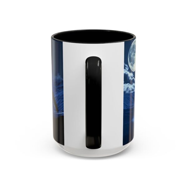 Our inspirational 'Wolf Moon' Ceramic Accent Coffee Mug Design is Perfect for Wedding Gifts, Inspirational Decor - Image 20