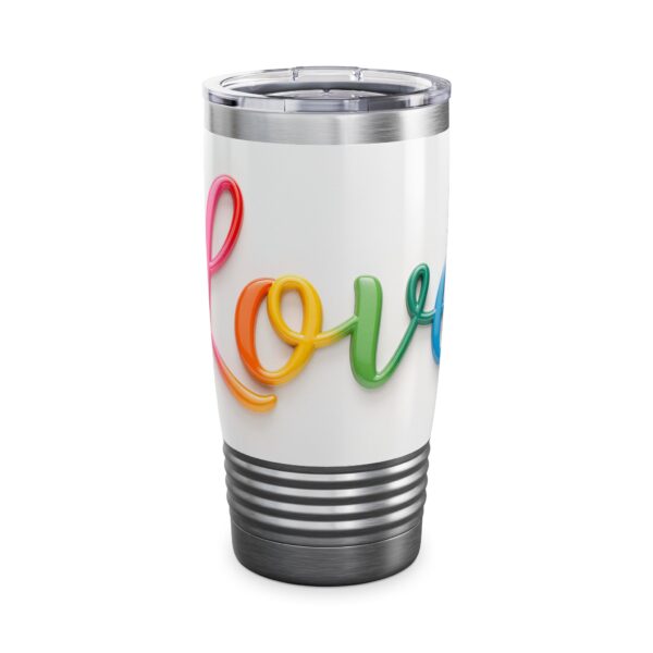 Our inspirational "Love" Design Tumbler | 20oz Inspirational Travel Mug, Motivational Drinkware, Perfect for Gifting - Image 7