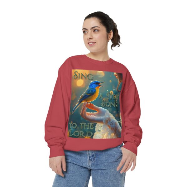 Sweatshirt Unisex Inspirational our 'Song Bird' "Sing a New Song" design! Christian Apparel, Faith-Based Comfort, Jumper, Gift for Believers - Image 33
