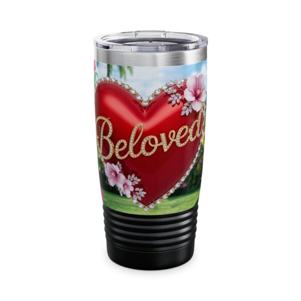 Our "Beloved" 'Solid Red Heart' Tumbler | 20oz Inspirational Travel Mug, Motivational Drinkware, Perfect for Gifting - Image 11