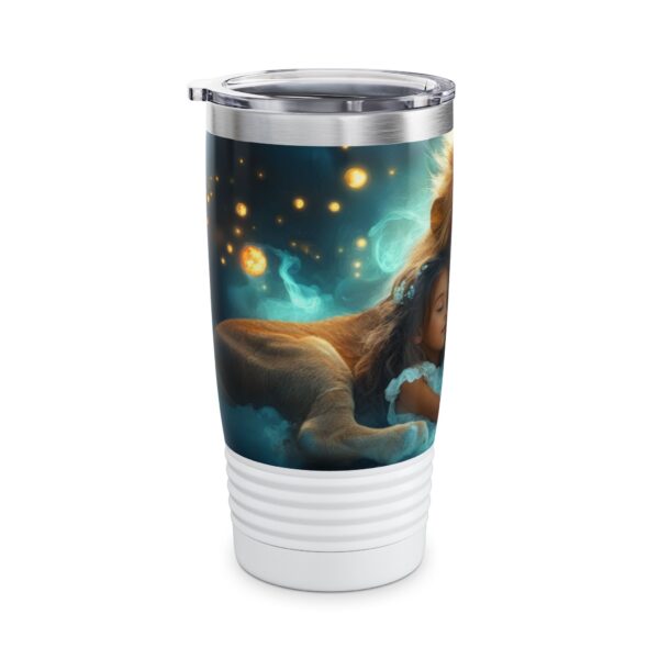 Our 'Lucy with Lion' Tumbler | 20oz Inspirational Travel Mug, Motivational Drinkware, Perfect for Gifting - Image 3