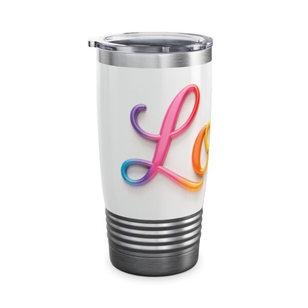 Our inspirational "Love" Design Tumbler | 20oz Inspirational Travel Mug, Motivational Drinkware, Perfect for Gifting - Image 8