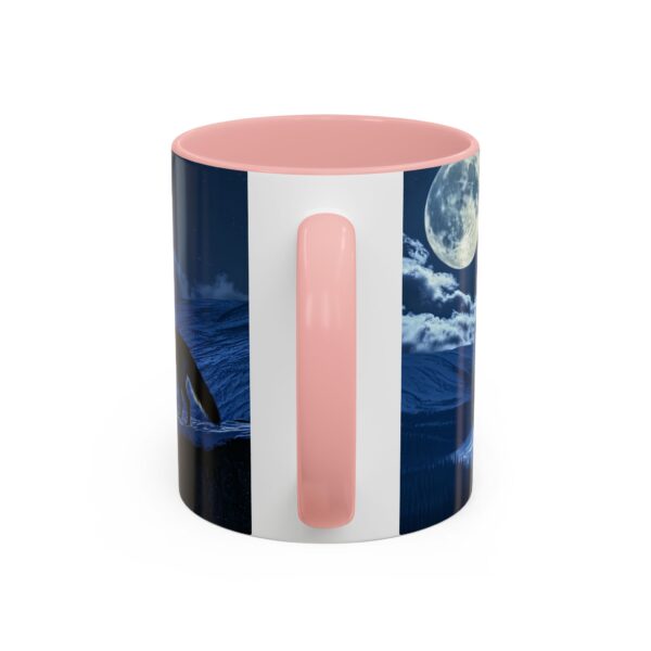 Our inspirational 'Wolf Moon' Ceramic Accent Coffee Mug Design is Perfect for Wedding Gifts, Inspirational Decor - Image 12