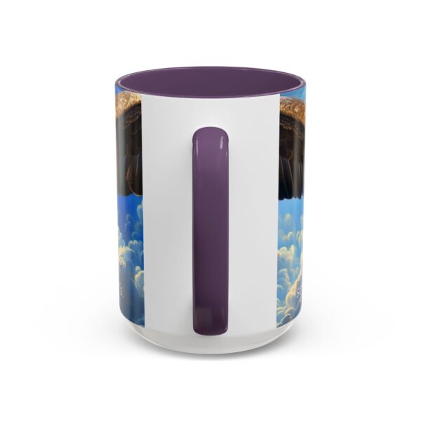 Our inspirational 'Soaring Eagle' and Psalm 103:5 'your youth is renewed like the eagles' design Ceramic Accent Coffee Mug Design is Perfect for Wedding Gifts, Inspirational Decor - Image 60