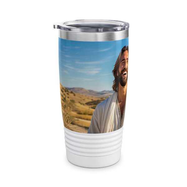 Our inspirational "Just Jesus" Design Tumbler | 20oz Inspirational Travel Mug, Motivational Drinkware, Perfect for Gifting - Image 3