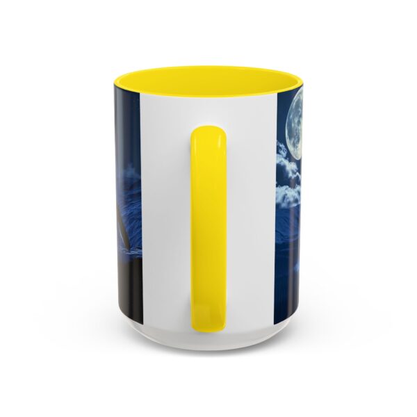 Our inspirational 'Wolf Moon' Ceramic Accent Coffee Mug Design is Perfect for Wedding Gifts, Inspirational Decor - Image 64