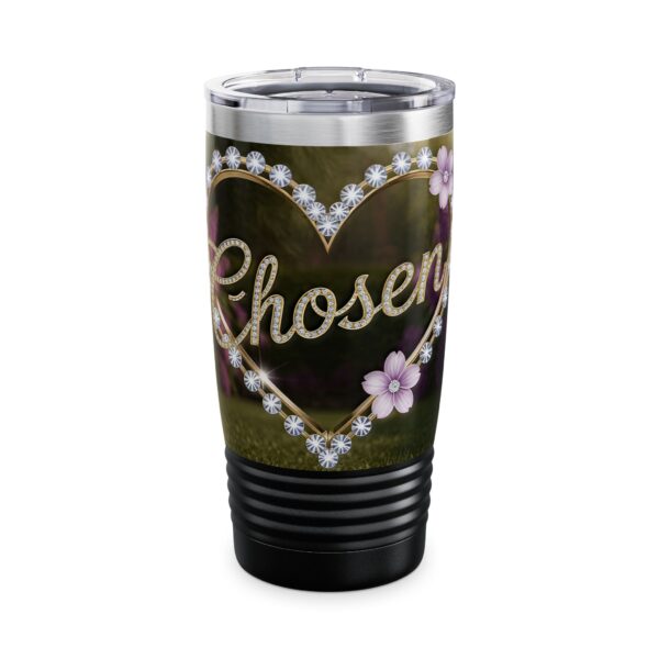 Our "Beloved" 'Diamond Ring Heart' Tumbler | 20oz Inspirational Travel Mug, Motivational Drinkware, Perfect for Gifting - Image 11