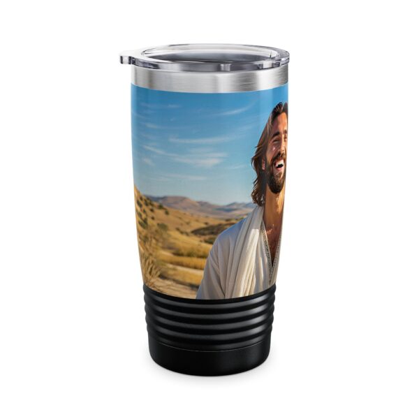 Our inspirational "Just Jesus" Design Tumbler | 20oz Inspirational Travel Mug, Motivational Drinkware, Perfect for Gifting - Image 12