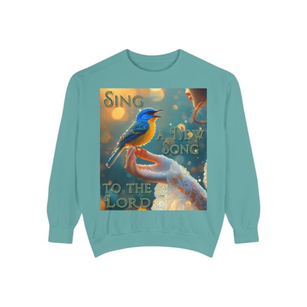 Sweatshirt Unisex Inspirational our 'Song Bird' "Sing a New Song" design! Christian Apparel, Faith-Based Comfort, Jumper, Gift for Believers - Image 13