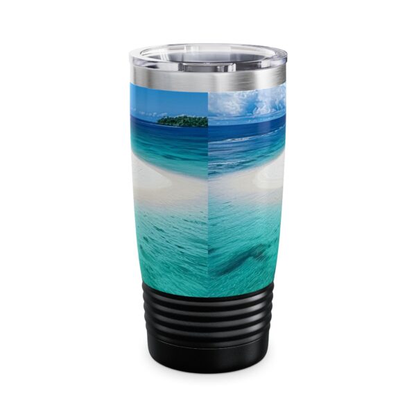 Our inspirational  "Five Palm Island" Tumbler | 20oz Inspirational Travel Mug, Motivational Drinkware, Perfect for Gifting - Image 13