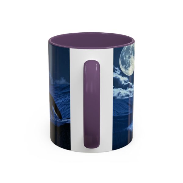 Our inspirational 'Wolf Moon' Ceramic Accent Coffee Mug Design is Perfect for Wedding Gifts, Inspirational Decor - Image 48