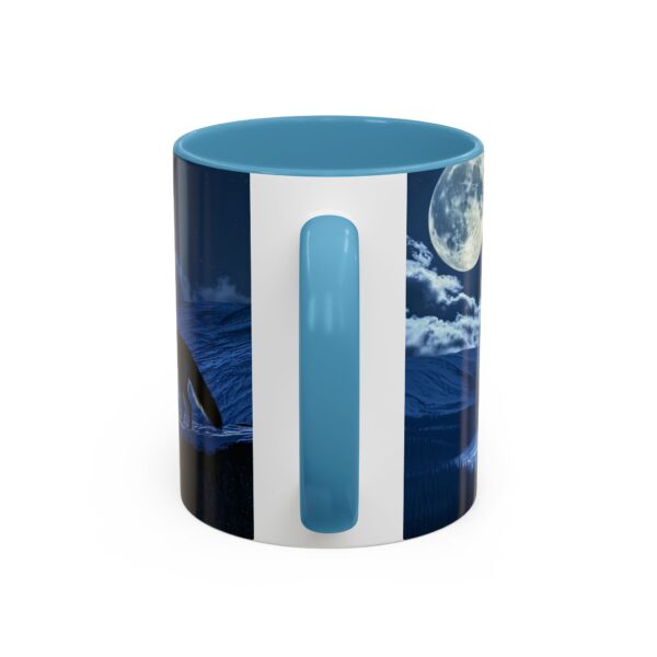 Our inspirational 'Wolf Moon' Ceramic Accent Coffee Mug Design is Perfect for Wedding Gifts, Inspirational Decor - Image 36
