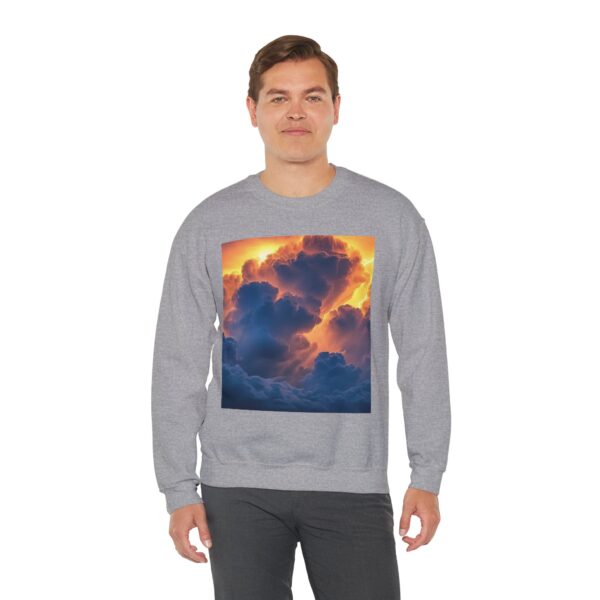 Crewneck Sweatshirt-with our Inspirational 'Storm Light' Design!! Vintage Inspired Faith Apparel, Gospel Fashion Unisex Heavy Beauty of Creation - Image 12