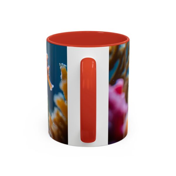 Our 'Seahorses' design Accent Coffee Mug, Perfect for Wedding Gifts, Inspirational Decor Beauty of God's Creation Tea Ceramic - Image 16