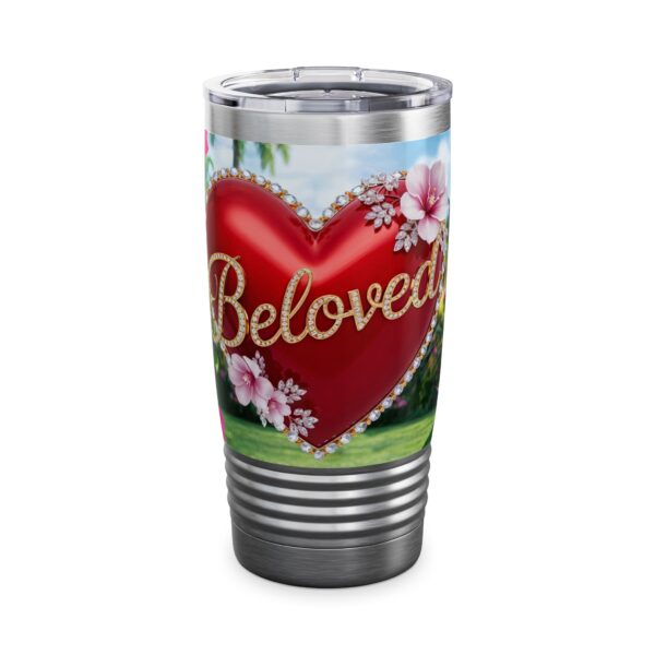 Our "Beloved" 'Solid Red Heart' Tumbler | 20oz Inspirational Travel Mug, Motivational Drinkware, Perfect for Gifting - Image 7