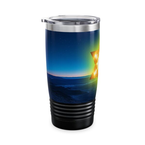 Our 'Star of David over Israel' Tumbler | 20oz Inspirational Travel Mug, Motivational Drinkware, Perfect for Gifting - Image 12