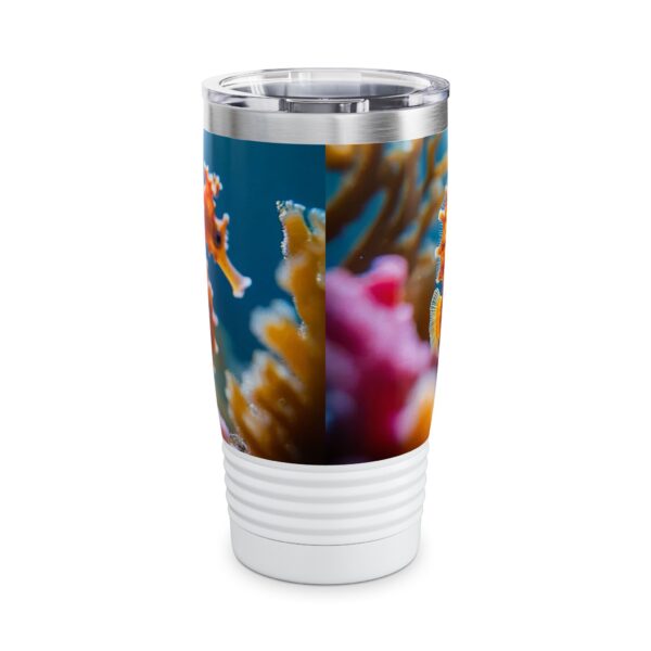 Our 'Seahorses' Tumbler | 20oz Inspirational Travel Mug, Motivational Drinkware, Perfect for Gifting - Image 3