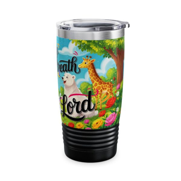 Our inspirational "Let Everything that has Breath Praise the Lord!" Tumbler | 20oz Inspirational Travel Mug, Motivational Drinkware, Perfect for Gifting - Image 14