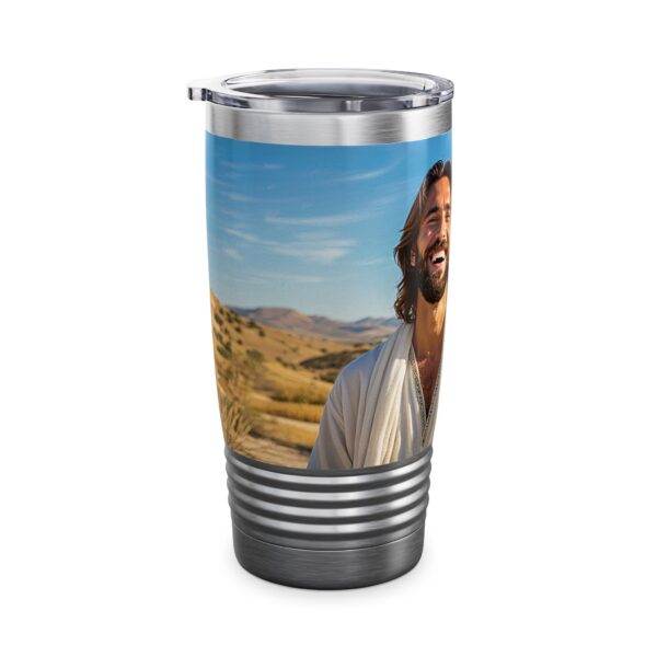Our inspirational "Just Jesus" Design Tumbler | 20oz Inspirational Travel Mug, Motivational Drinkware, Perfect for Gifting - Image 8