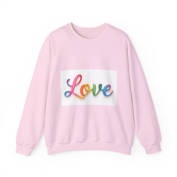 Crewneck Sweatshirt-with our inspirational "Love" Design!! Vintage Inspired Faith Apparel, Gospel Fashion Unisex Heavy - Image 19
