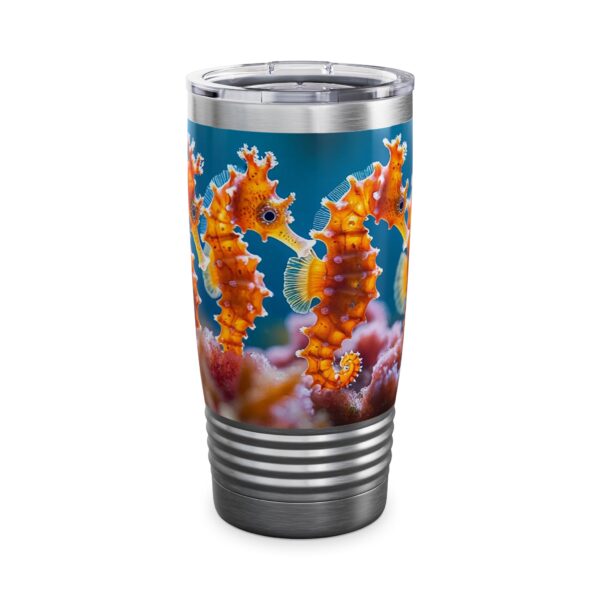 Our 'Seahorses' Tumbler | 20oz Inspirational Travel Mug, Motivational Drinkware, Perfect for Gifting - Image 7