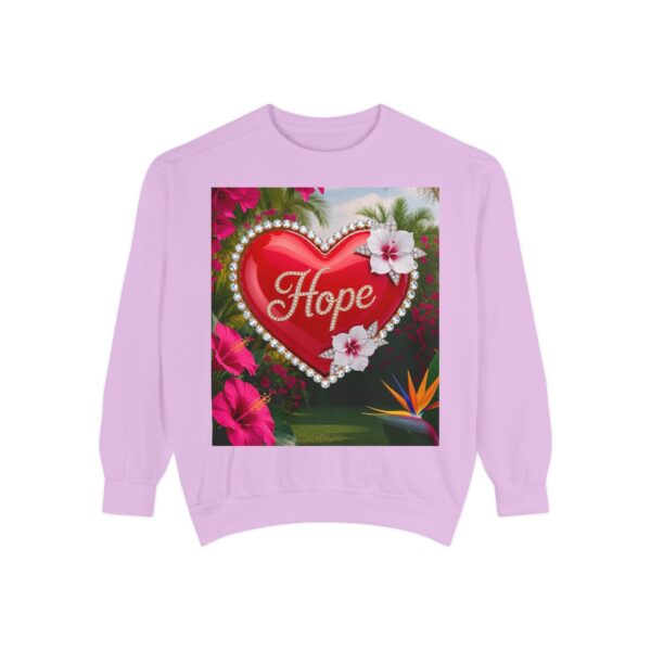 Sweatshirt Unisex Inspirational-With Our Beautiful "Hope" 'Solid Red Heart' Design- Faith Apparel Unisex Jumper Religious Gift, Comfort Wear, Gospel Fashion - Image 31