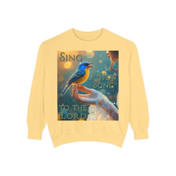 Sweatshirt Unisex Inspirational our 'Song Bird' "Sing a New Song" design! Christian Apparel, Faith-Based Comfort, Jumper, Gift for Believers - Image 7