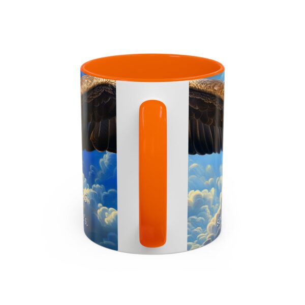 Our inspirational 'Soaring Eagle' and Psalm 103:5 'your youth is renewed like the eagles' design Ceramic Accent Coffee Mug Design is Perfect for Wedding Gifts, Inspirational Decor - Image 44