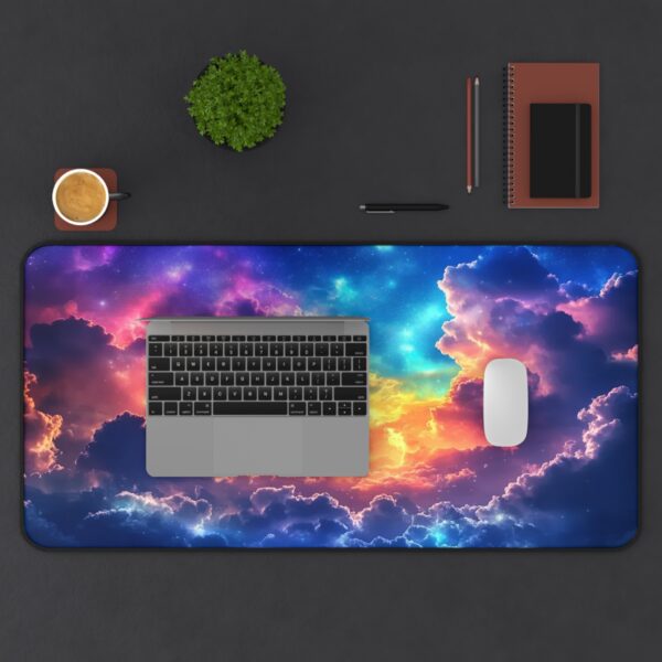 Inspirational Desk Mat 'Cosmic Clouds' Heavenly Christian Mouse Pad, Office Decor Desk Accessory, Gaming Pad, Computer Mat, Non-Slip - Image 8