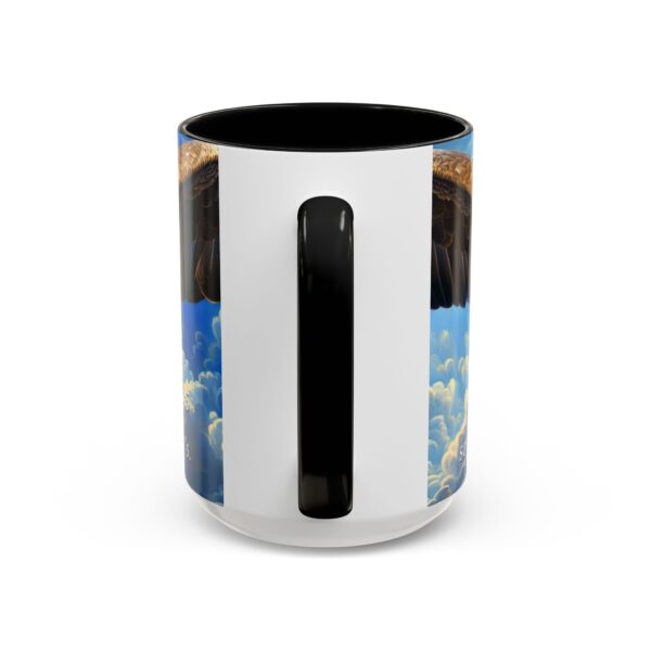 Our inspirational 'Soaring Eagle' and Psalm 103:5 'your youth is renewed like the eagles' design Ceramic Accent Coffee Mug Design is Perfect for Wedding Gifts, Inspirational Decor - Image 20
